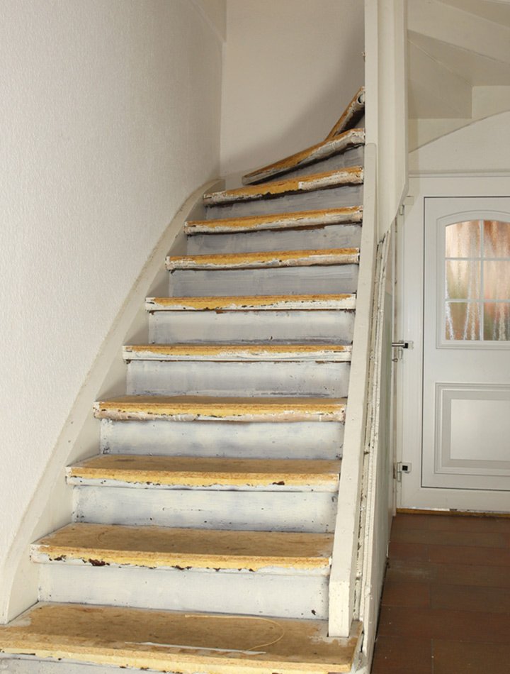 Laminát Kalkeiche – před renovací