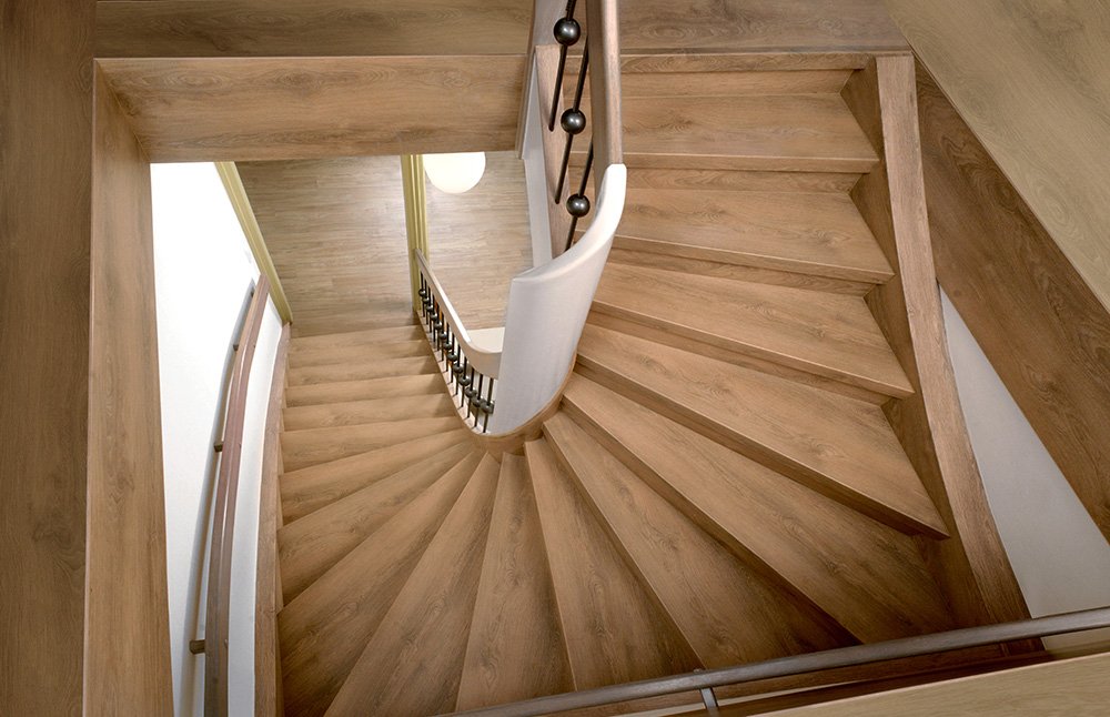 Realizace renovace schodiště