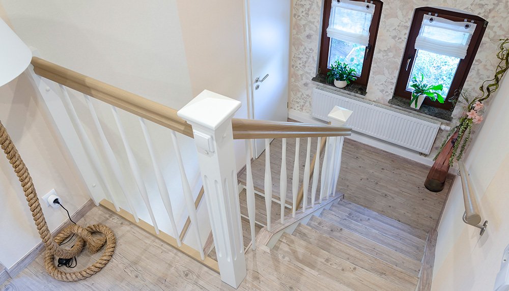 Realizace renovace schodiště