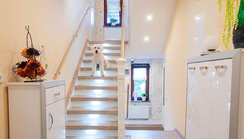 Realizace renovace schodiště