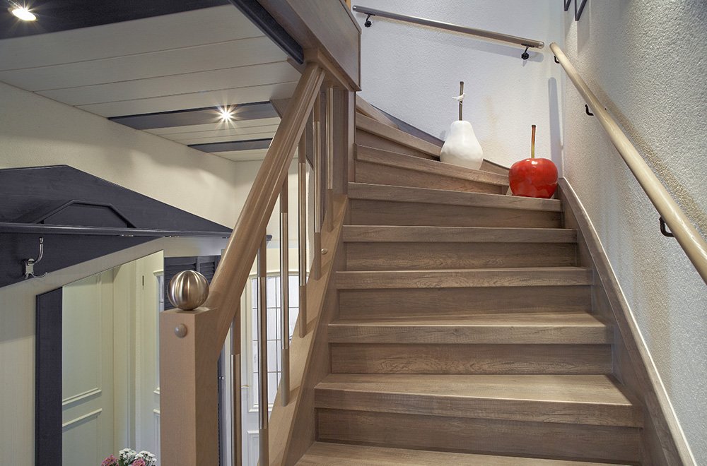 Realizace renovace schodiště
