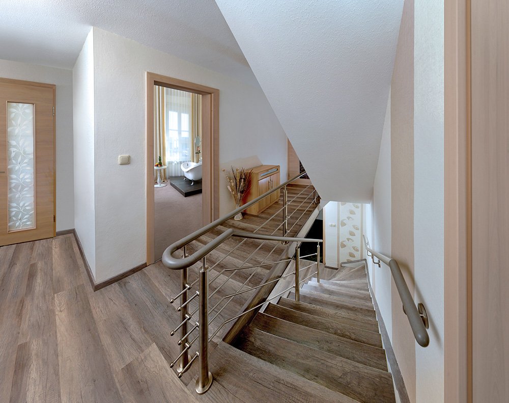 Realizace renovace schodiště